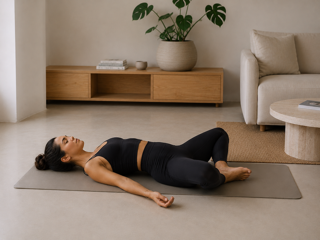 Balasana y Baddha Konasana paso a paso para cólicos menstruales