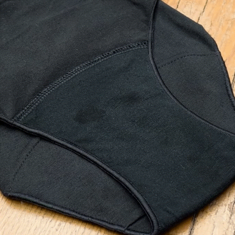 Braga absorbente Essence Gris de algodón orgánico