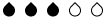 Bubble Rating Icon